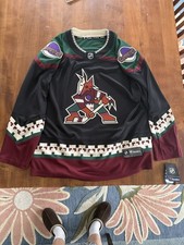 New XL Fanatics Breakaway NHL Arizona Coyotes Kachina Logo Jersey 2021/22 Men's
