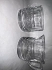 Milk And Sugar Vintage Glass Coffee Set Matching