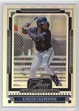 2025 Panini Three and Two Holo Silver 33/49 Kaelen Culpepper #60 1g37