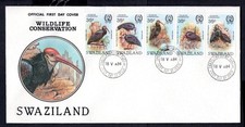 Swaziland - 1984 Wildlife Conservation Bald Ibis Birds First Day Cover