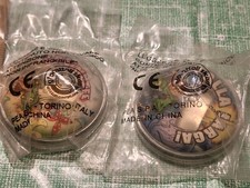 Astrowatch astro cupole gadget Kinder Ferrero 1996 lotto di 2 pezzi Sigillati