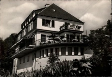 RPPC Hotel de la Croix d Or Trois Epis Alsace France vintage postcard h780