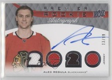 2020-21 Upper Deck Premier Rookie Jersey 13/99 Alec Regula #PRA-AR Auto kq9