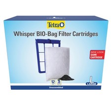 Tetra Whisper Bio-Bag Filter Aquarium Cartridges, Large Filter for Freshwater an