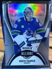 2025-26 Upper Deck Allure - Rookies Nikita Tolopilo #114 Black Rainbow (RC)