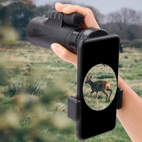  Telescope for Phone Mount Adjustable Tripod Cellphone Holder Clip - Zdjęcie 3 z 12