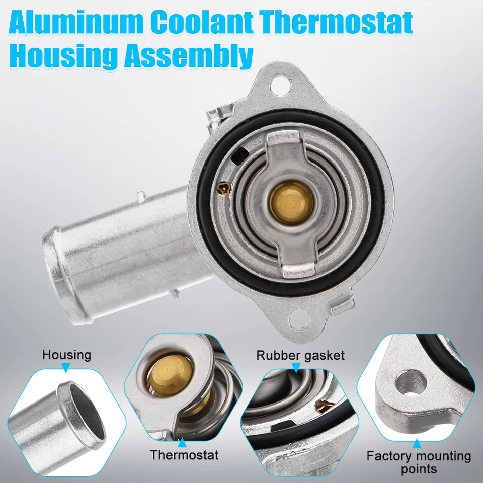 Conjunto de tensor de correia termostato bomba de água 3.6L V6 para Jeep Wrangler - Imagem 4 de 4