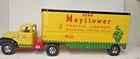 BEAUTIFUL CUSTOM PRIVATE PROMO MAYFLOWER TRUCK SHOWING 1950S LABELS