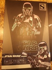 Hot Toys Star Wars  Death Trooper  Black Chrome Version MMS621