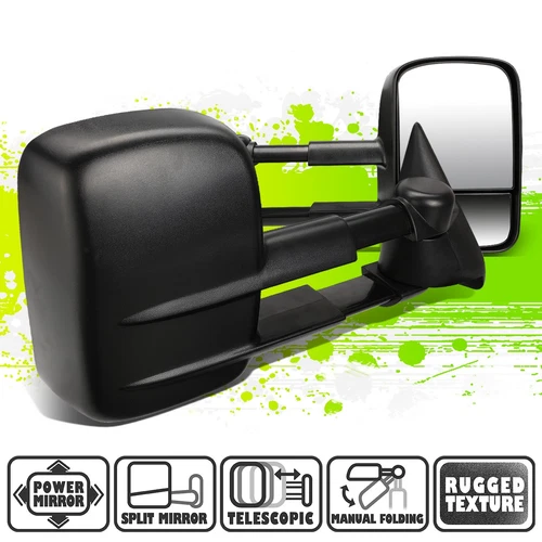 Powered Adjustment Side View Towing Mirrors for Chevy GMC C/K 1500-3500 88-02