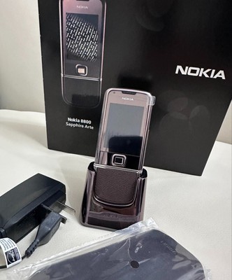 RARE GEBUINE NOKIA 8800a SAPPHIRE ARTE BROWN RM-451 UNLOCKED 2G GSM MOBILE PHONE