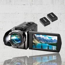 HD Digital Video Camera HDV-604S 1080p CMOS 16X Super Zoom Camcorder Accessories