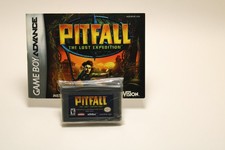 PITFALL - THE LOST EXPEDITION ~ NINTENDO GAME BOY ADVANCE  ~ 2004 ~  W/MANUAL ~
