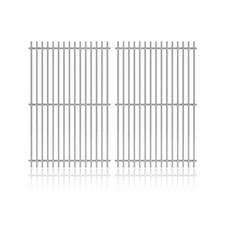 19.5" Solid Stainless Steel Cooking Grill Grates Replacement for We... Fast Ship