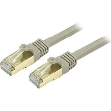 StarTech C6ASPAT25GR 25ft Gray Cat6a Shielded...