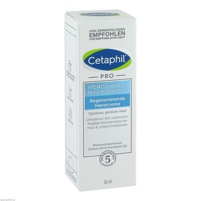 CETAPHIL Pro Itch Control Repair Sensitive Handcr. 50 ml