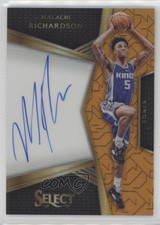 2016 Select Rookie Signatures Orange Prizm 24/60 Malachi Richardson #29 Auto 5l1