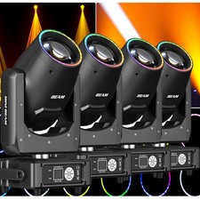 230W 7R Beam Moving Head Light 48Prism Gobo RGBW Bar KTV Stage Light with Case