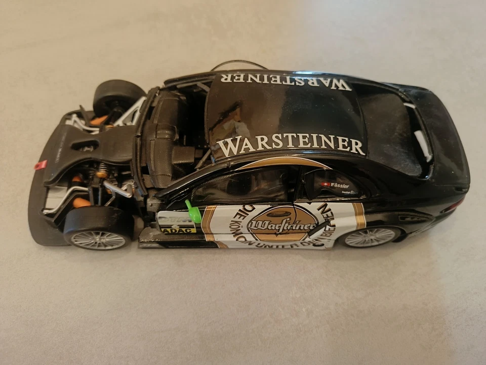 Maisto Mercedes Benz CLK WARSTEINER fassler DTM scala 1:18 - Immagine 2 di 4