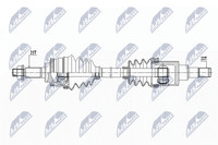 NTY Antriebswelle NPW-SU-033 FüR Suzuki