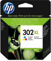 Original Hp Druckerpatrone 302XL Tinte F6U67AE Color Ca. 330 S. Angebot Neu!