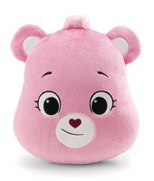 Nici Kissen GlüCksbäRchis HurrabäRchi FigüRlich 35X32Cm - Pink - Flauschiges Kus