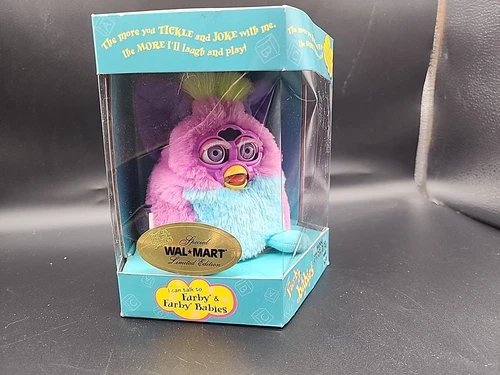 2000 Special Limited Edition Furby Babies "SPRING"Purple Eyes #70-951 New-Sealed