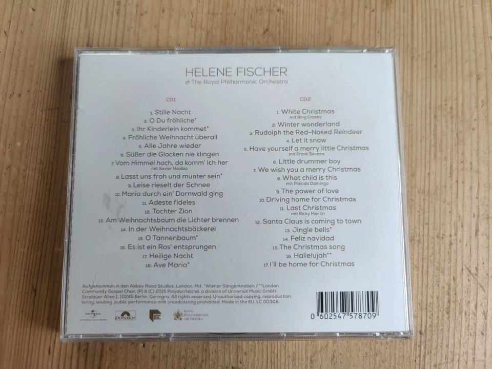 Helene Fischer – Weihnachten (2 CD Set) | Royal Philharmonic Orchestra (2015) - Bild 2 von 4