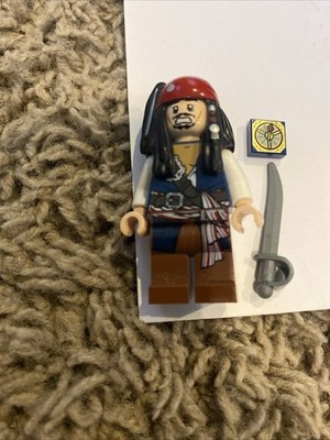LEGO minifigure Captain Jack Sparrow Pirates Caribbean 4183 4191 4192 Compass 8