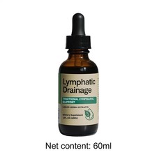 Lymphatic Drainage Drops, Supports Immune System Detox, 60ml Liquid US
