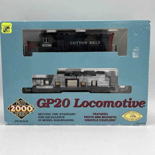 Proto 2000 HO Scale GP20 Locomotive Cotton Belt 4036 SSW 8070 Dynamic Brakes NIB
