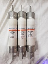 Gould Shawmut TRS100R 100 Amp 600V Tri-Onic Fuse Lot of 3