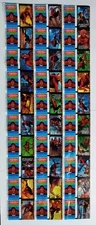 SPIDER-MAN 2 Unique ORIG Uncut Sheet BUBBLE GUM Stani WRAPPER + STICKERS 2004