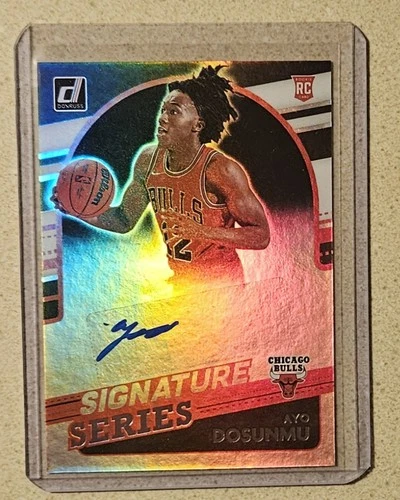 Ayo Dosunmu 2021-22 Panini Donruss SP Signature Series Autograph RC - Twolves 🔥