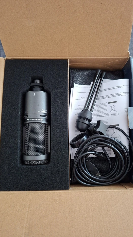 Microphone USB Audio-Technica AT2020USB+ - Photo 2/3