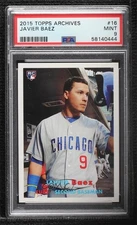 2015 Topps Archives Javier Baez #16 PSA 9 MINT Rookie RC