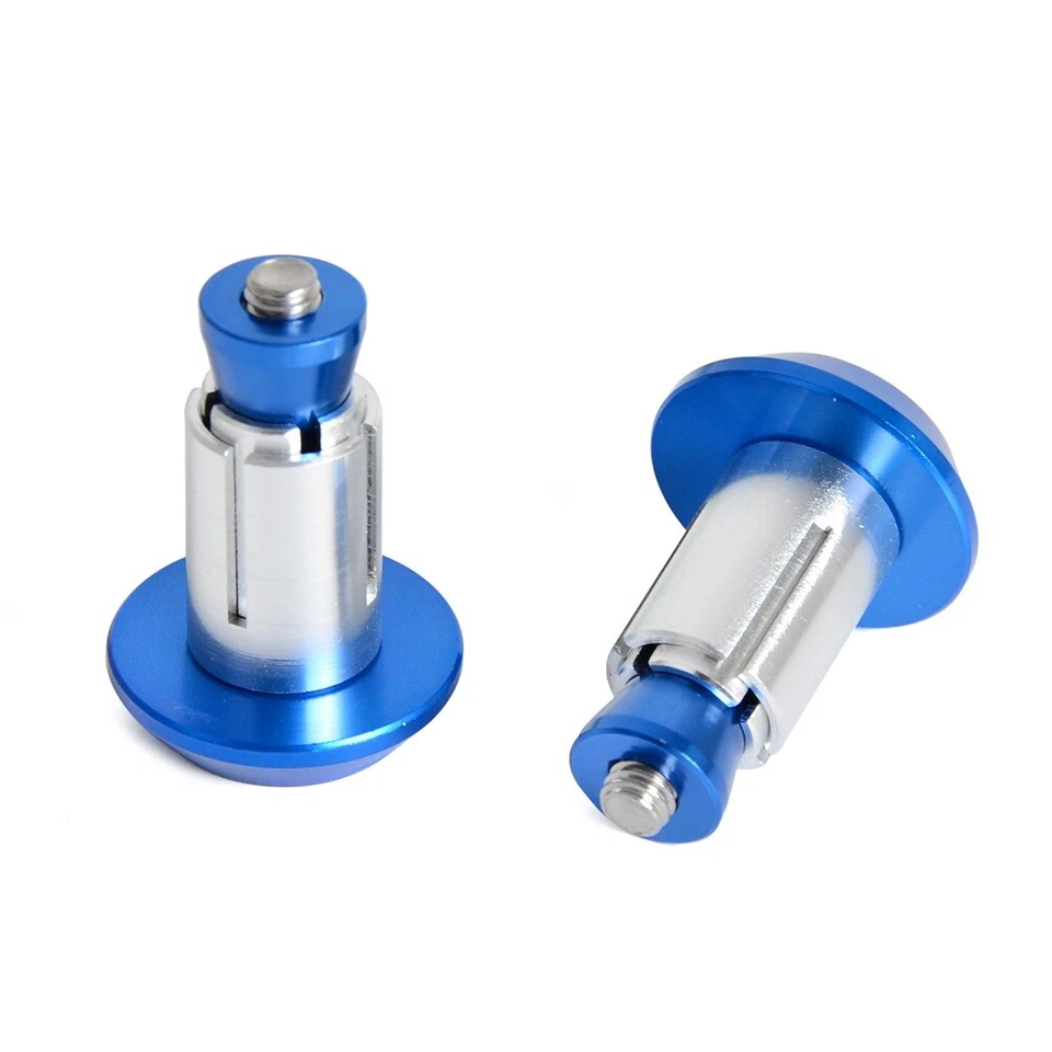 CNC Handlebar End Cap Plugs For Honda CR80R CR85R CR125R CR250R CR500R Dirt Bike Foto 4 de 4