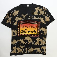 Vintage Lion King Disney T-Shirt OSFA All Over Print Movie Promo 90s