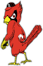 St. Louis Cardinals Pitcher MLB Baseball Car Bumper Window Sticker Decal 4"X5"