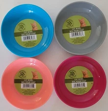 Cat Kitten Non-Slip Bowls Food Water 5" X 1.5" S23 Select: Color
