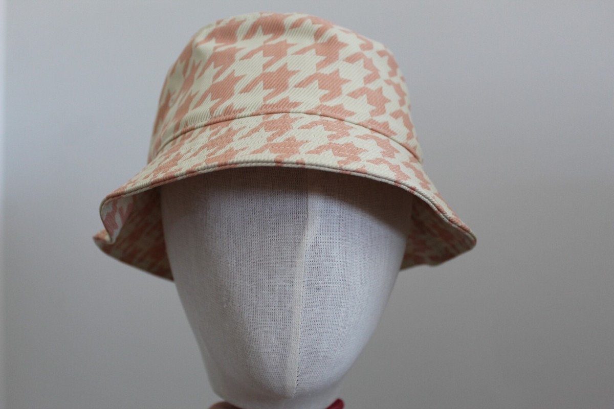NWT Burberry Sherbet Houndstooth Baseball Twill Hat Cap S Cap Burberry Multicolour size S International in Cotton  main image 3