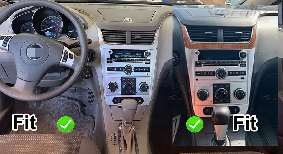 For GMC Acadia Yukon Sierra 2007-14 Apple Carplay Android14 Car Stereo Radio 64G - Image 3 of 4