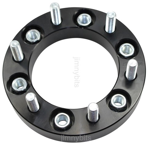 Black Raptor Vauxhall / Opel Frontera, Monteray 30mm Aluminium Wheel Spacers - Picture 4 of 6