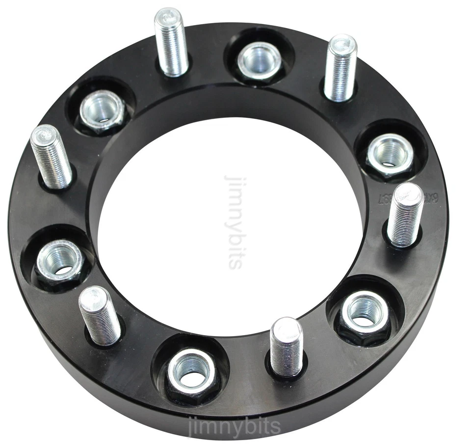 Black Raptor Isuzu Trooper, D-Max, Campo 30mm Aluminium Wheel Spacers - Image 4 of 4
