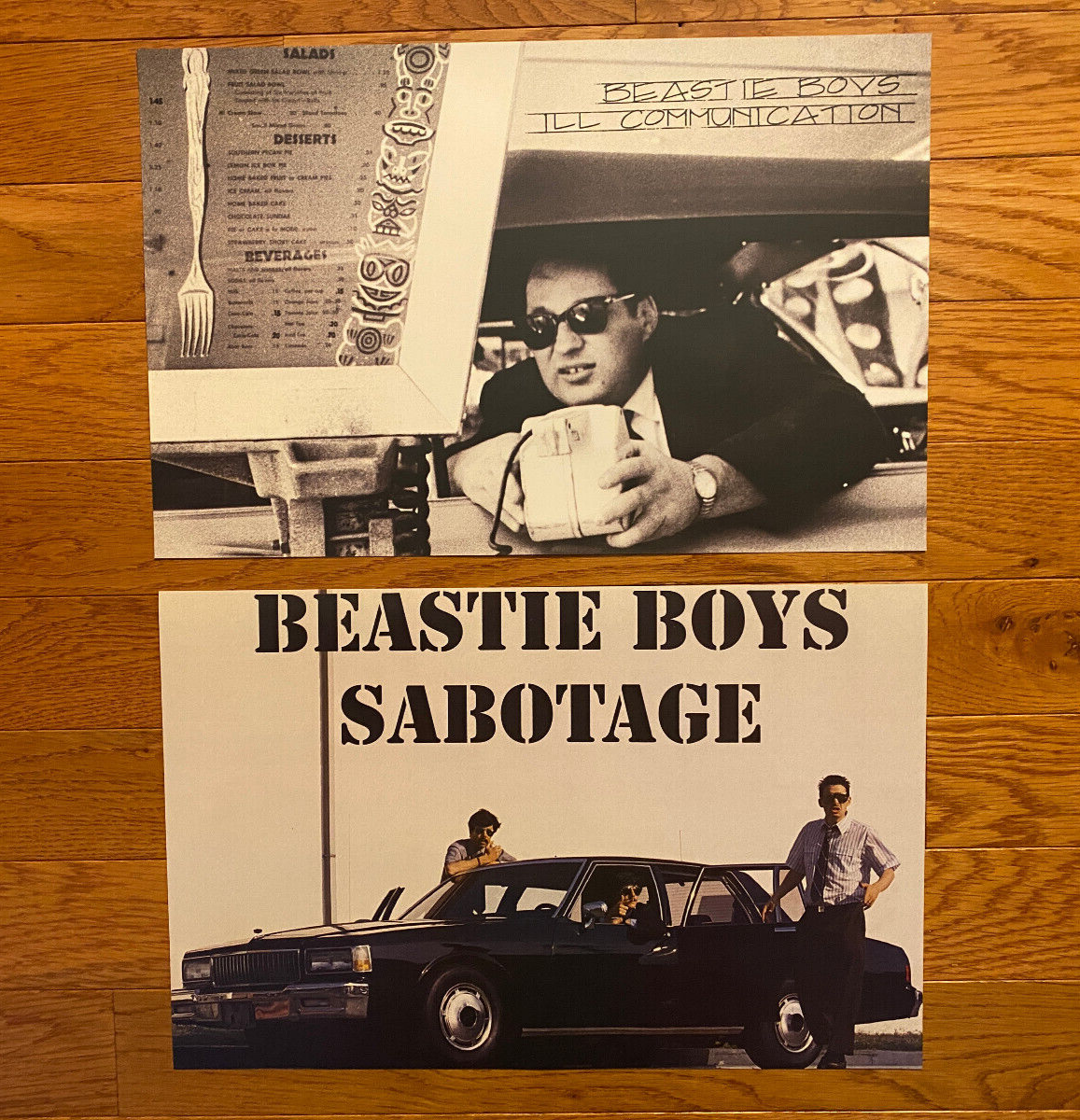 Beastie Boys Ill Communication Sabotage Two 2Sided Posters