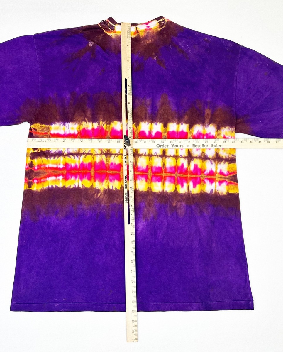 Vintage 90s Eclipse Purple Tie Dye T-shirt XL/XXL Single Stitch | eBay