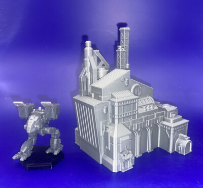 Fuel Extractor, Tabletop Terrain Epic, Battletech, Epic & Legion (6mm scale)