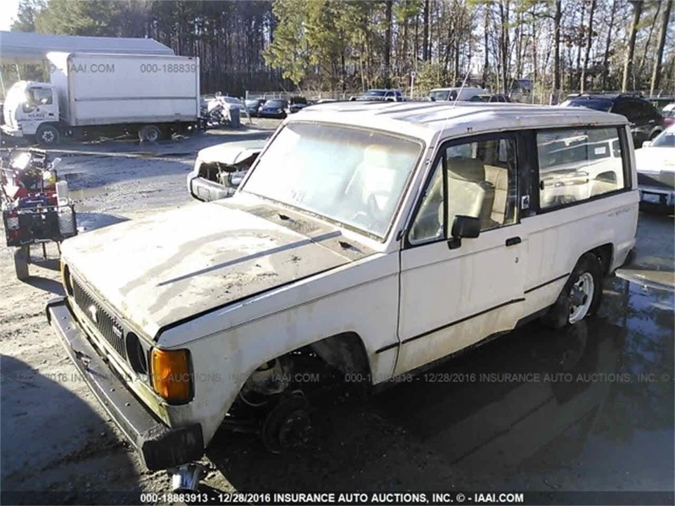 Isuzu Trooper, 2 puertas: 1984, 1985, 1986, 1987, 1988, cuarto de cristal trasero izquierdo Foto 3 de 4