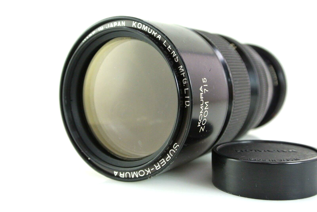 Super-Komura Zoom 715 75-150mm f4.5 M42 MF Lens Very Good