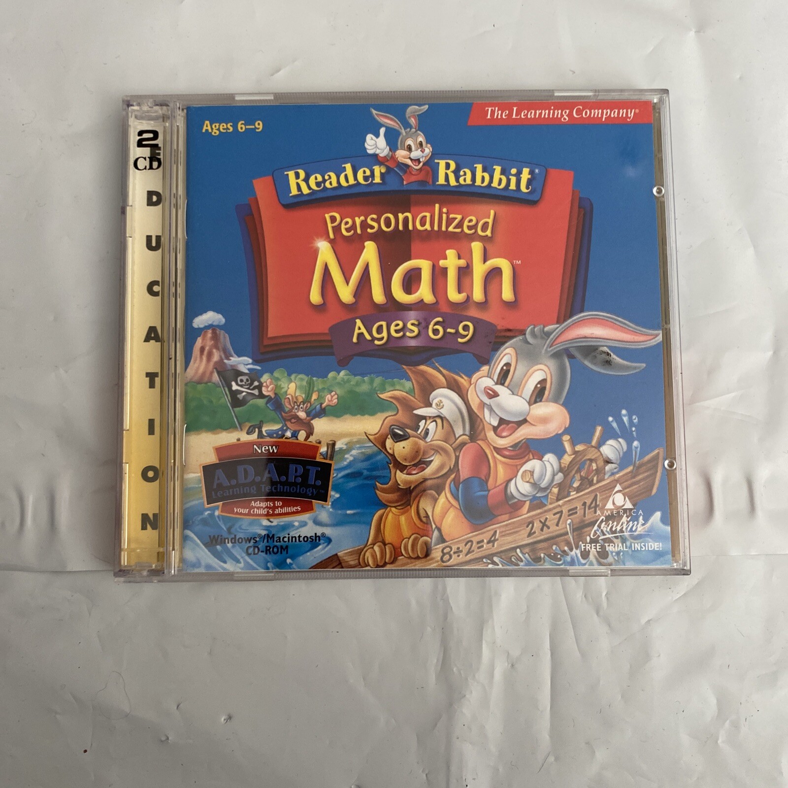 The Learning Company Reader Rabbit's Personalized Math Ages 6-9  Windows/Mac